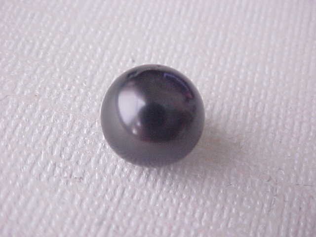 10MM - 10.5MM AAA GENUINE BLACK TAHITIAN SOUTH SEA PEARL LOOSE HALF DRILLED gallery