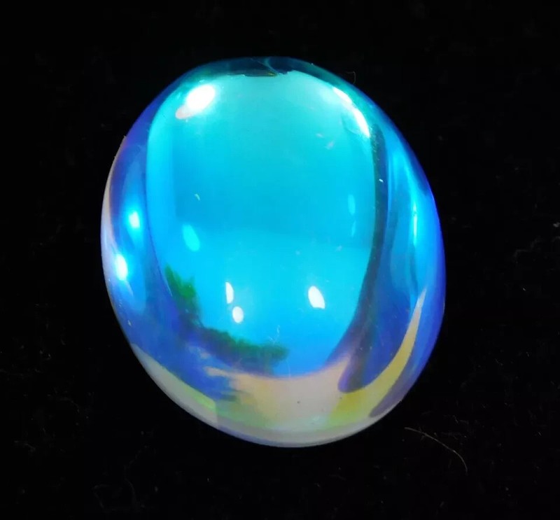 Oval Cut 8-10 Ct Natural Mystic Topaz Multi-Color Loose Gemstone EGL Certified gallery