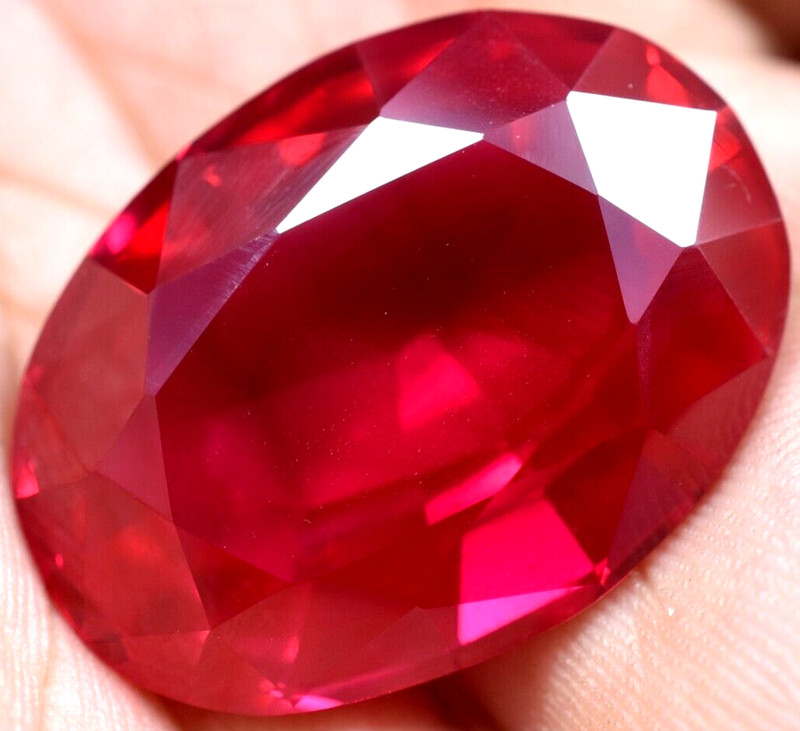 Natural 67.75 Ct Mogok Pink Huge Ruby Sparkling GGL Certified Loose Gemstone gallery