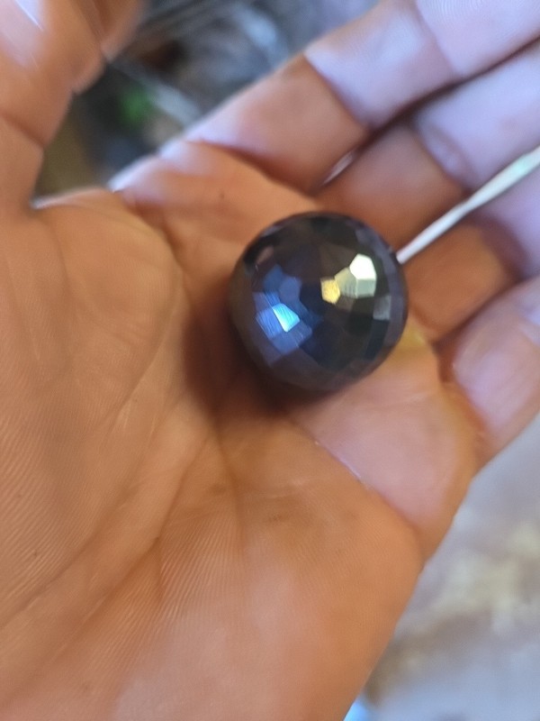 20 mm Black Moissanite Beads/Ball/Faceted Beads/AAA Grade/Making For Jewelry gallery