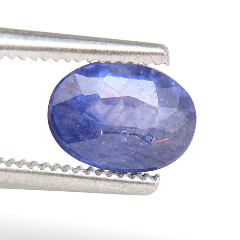Shola Real 1.27 Ct Natural Blue Sapphire From Madagascar