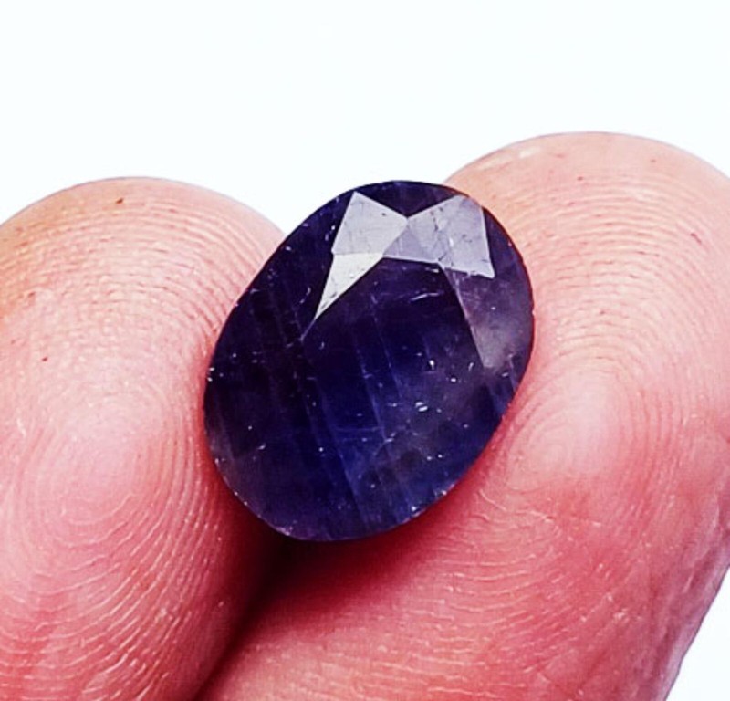 Certified 100% Natural Blue Sapphire 4.20 Ct Loose Gemstone Best With Free Gift gallery