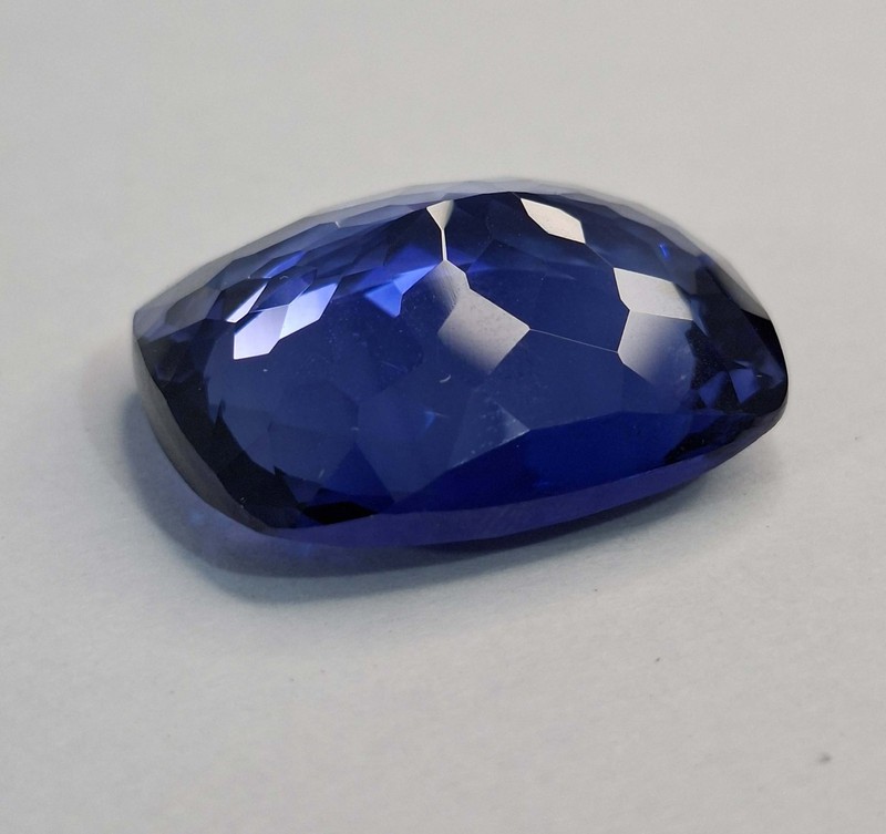 Natural Sapphire Blue Shape Cushion Cut 48-50 Ct Certified Loose Gemstone SB728 gallery