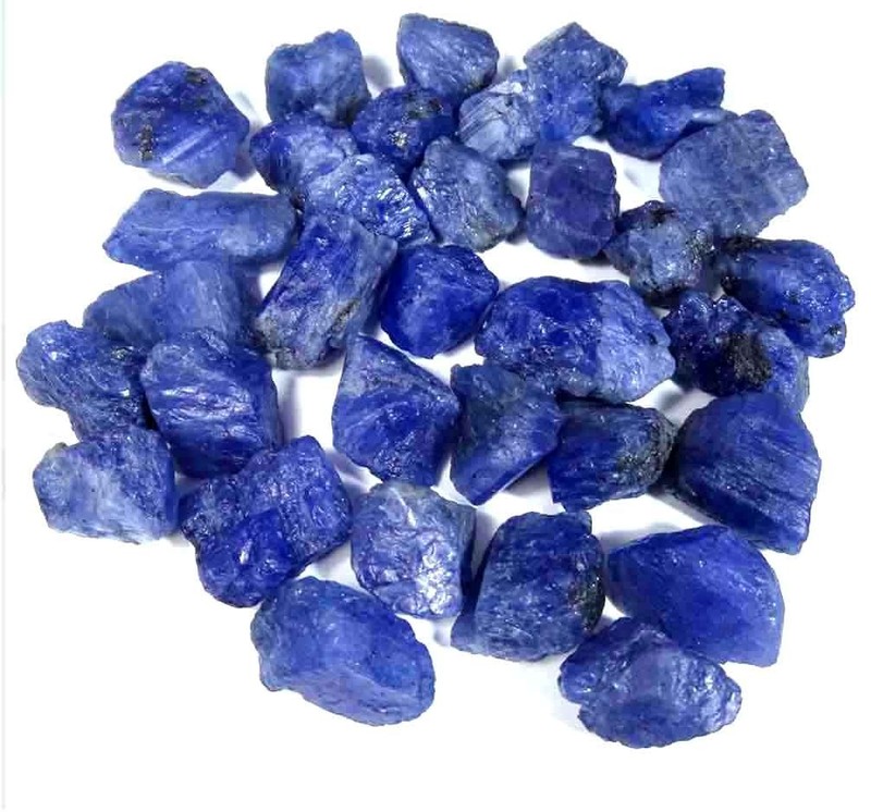 4-6pcs, 100 Cts, Natural Raw Tanzanite Stone, Rough Gemstone and Crystals lot.
