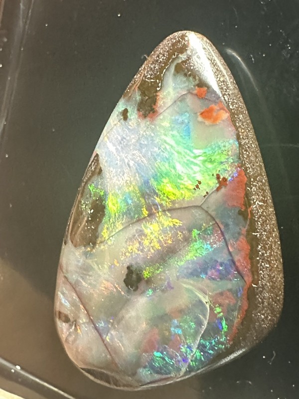 Australian Boulder Opal 30.7 ct – Natural Queensland – Multicolor