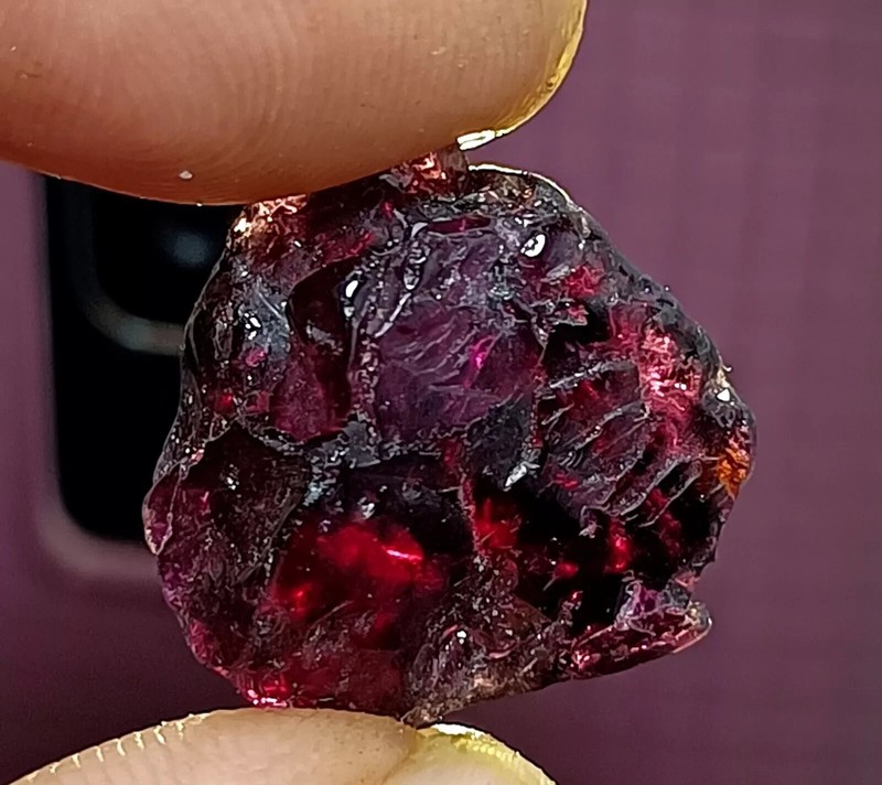 Certified Natural Red Painite Rough Burmese Facet 2000 Ct Raw Loose Lot Gemstone gallery