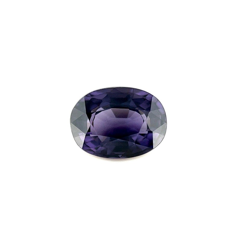 2.03ct FINE Deep Purple Spinel NATURAL Oval Cut 8.5×6.3mm Loose RARE Gem VS