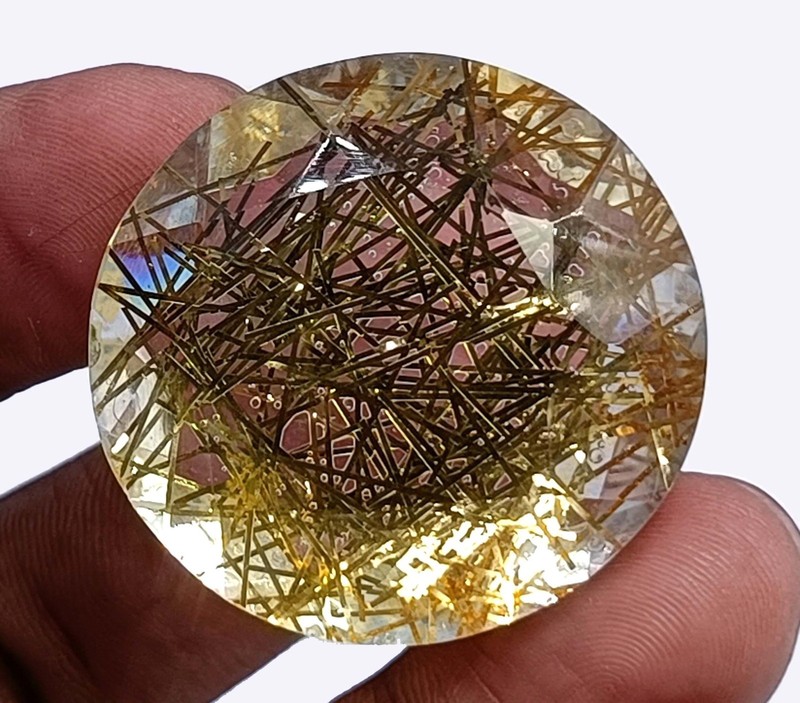 104.80 Ct Natural Oval Shape Golden Quartz IGL Certified Loose Gemstone 5AOA