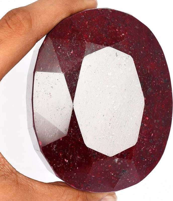 Big Size Round Cut Red Ruby 2000 Ct. Natural Faceted Loose Gemstone