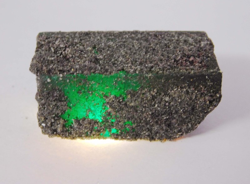 Natural Earth Mined Uncut Emerald Green Rough 44.56 Ct Loose Gemstone CERTIFIED
