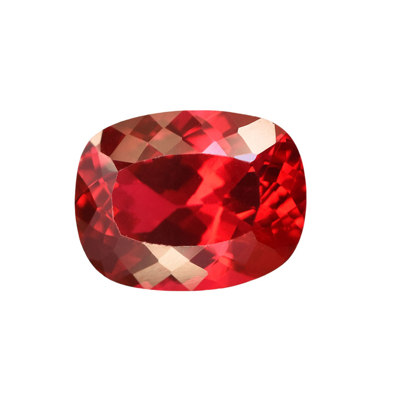 NATURAL Bloody Red Ruby CERTIFIED 14x11mm Cushion Shape Loose Gemstone