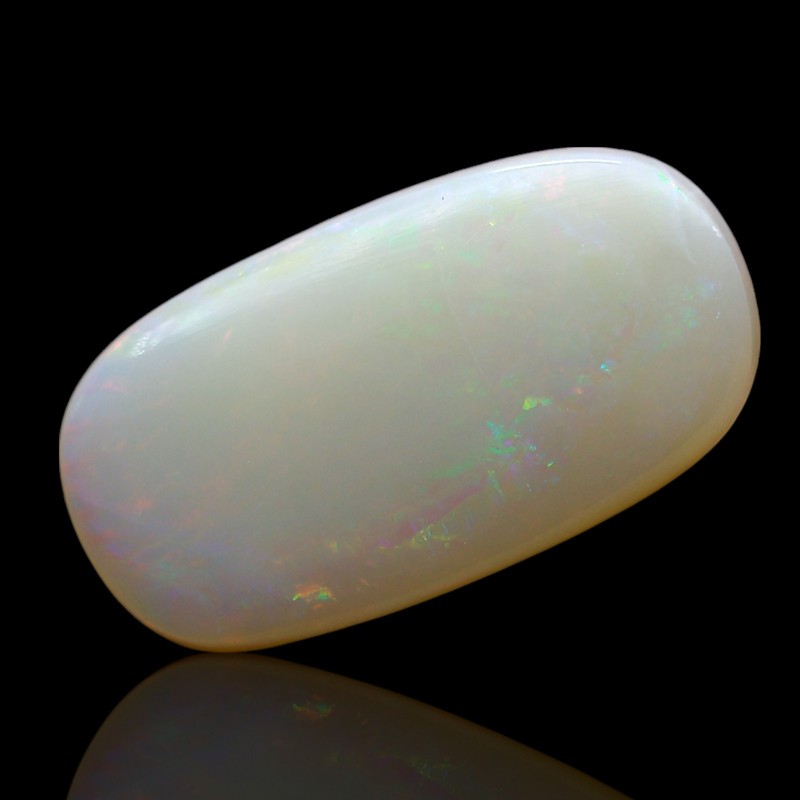 Natural Oval Fire Opal Cabochon Handcrafted Gemstone 5.00 Cts 19x10x3 mm gallery
