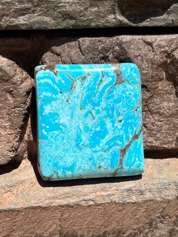 Kingman Turquoise Natural Arizona Cabochon 86 carats!