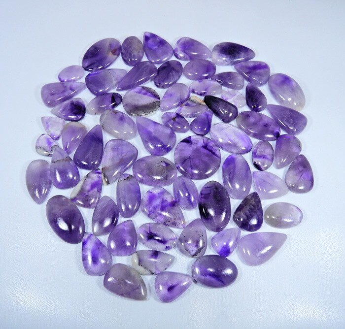 Natural Amethyst Lace agate Mix Cabochon Loose Gemstone Wholesale Lot gallery
