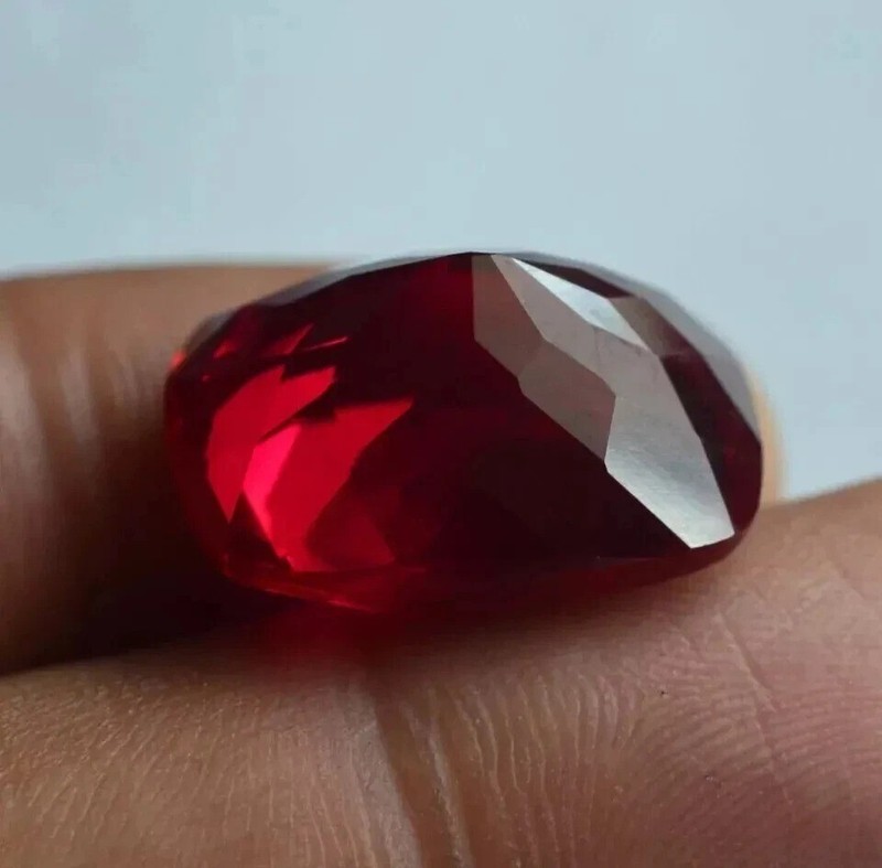 Red Ruby Burmese Cushion Cut 96-97 Ct Natural Loose EGL Certified Gemstone gallery