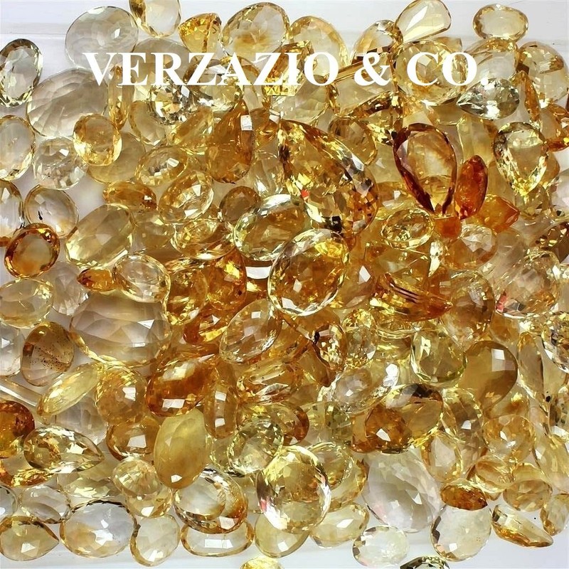 500+ CARAT CITRINE GEM LOOSE GEMSTONE ACCENT SMALL SIZES MIX MIXED GEMSTONE LOT gallery