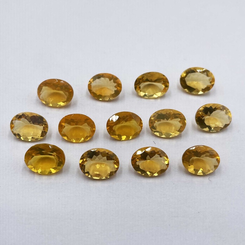 Natural Mexican Fire Opal Oval Cut Loose Gemstone Lot 7*9 MM 5 CT 4 Pcs