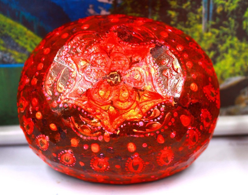 Meena Art Big Size Oval Shape 6500 Ct/115 mm Certified African Red Ruby Gems RS