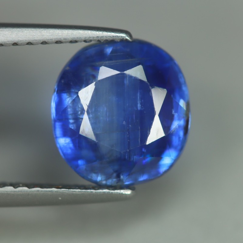 3.34 Cts_Ravishing !! Best Color_100 % Natural Unheated Blue Kyanite_Nepal Mine