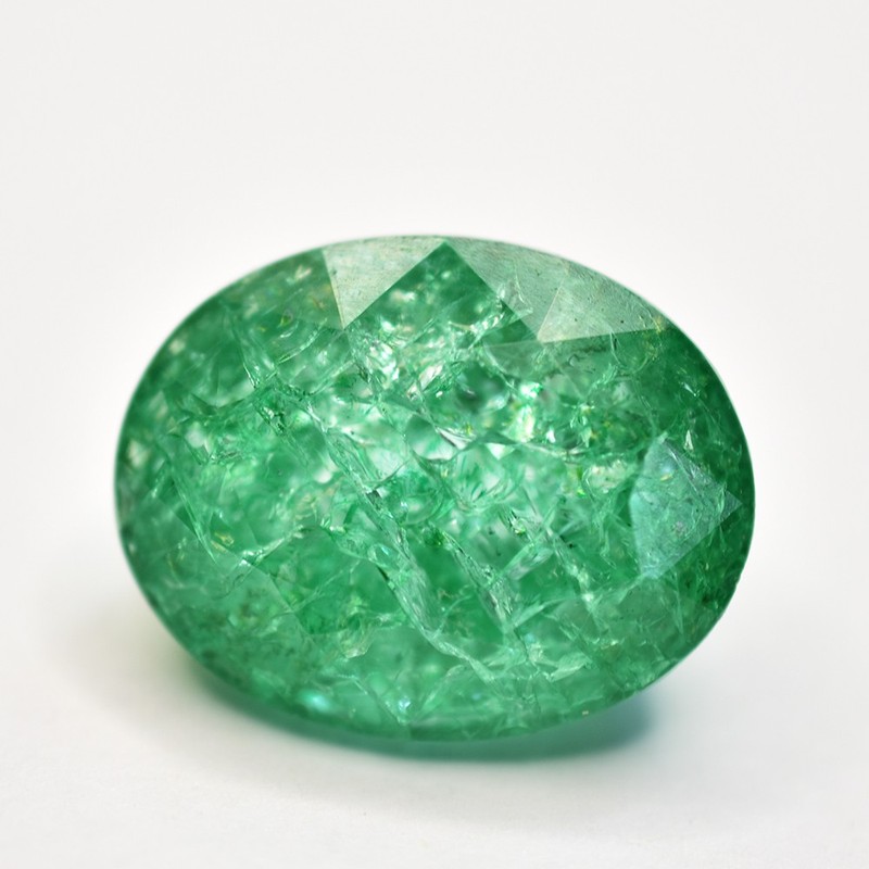 19x15mm CERTIFIED Oval Shape NATURAL Green Emerald Loose Gemstone FREE Delivery