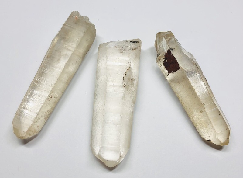 Crystal Clear Quartz 100g 76×13 70×17 65x16mmTerminated Points