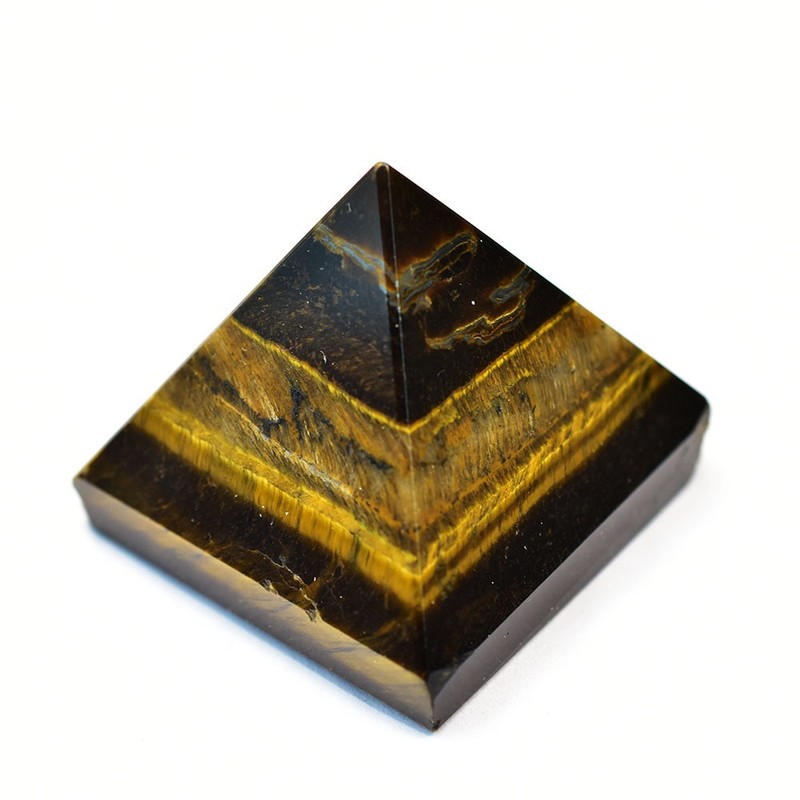 Extremely Rare Tiger Eye Natural CERTIFIED 601.45 Ct Pyramid Cut Loose Gemstone