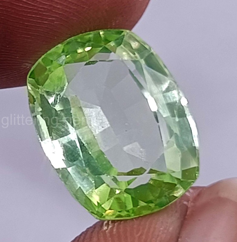 12.00 Ct Natural Green Emerald Cushion Shape IGL Certified Loose Gemstone 5DNG