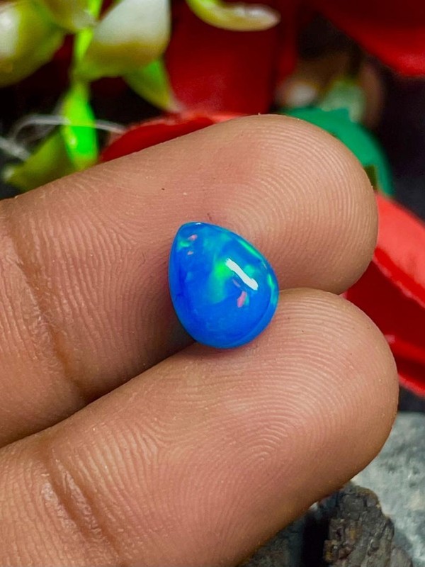10x8x4-mm - Ethiopian Fire opal- Welo fire opal- October birthstone- Opal Stone gallery