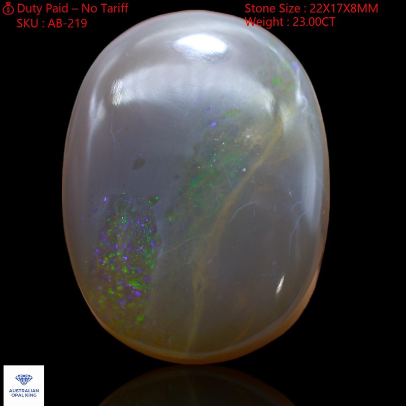 23.00 Cts Natural Fire Opal Oval Cabochon Meditation Jewelry Supply 22x17x8 mm