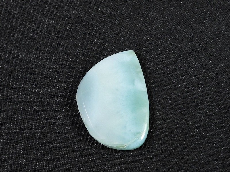 15Cts. NATURAL BLUE LARIMAR PECTOLITE HEALING CRYSTAL GEMSTONE 18X26X03 MM