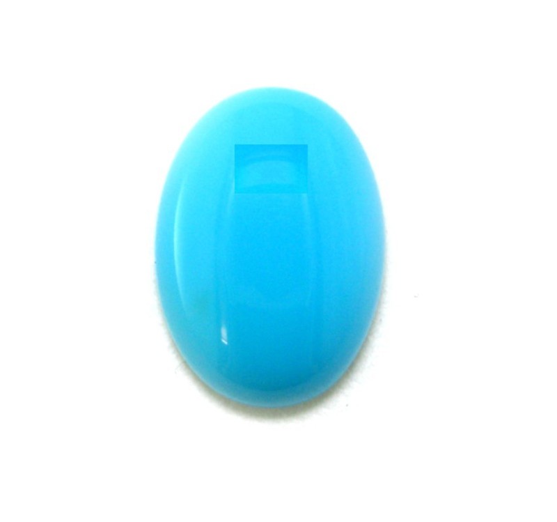 3.5mm x 2.5mm Oval Cabochon Natural Turquoise Gem Gemstone