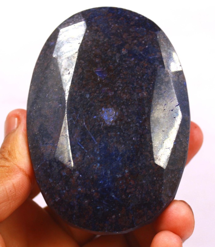 1975 Carat Awesome Piece Blue Sapphire Certified African Oval Shape Gemstone R