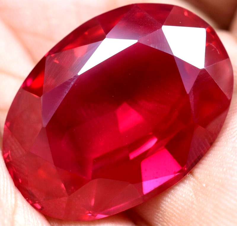 Natural 67.75 Ct Mogok Pink Huge Ruby Sparkling GGL Certified Loose Gemstone gallery
