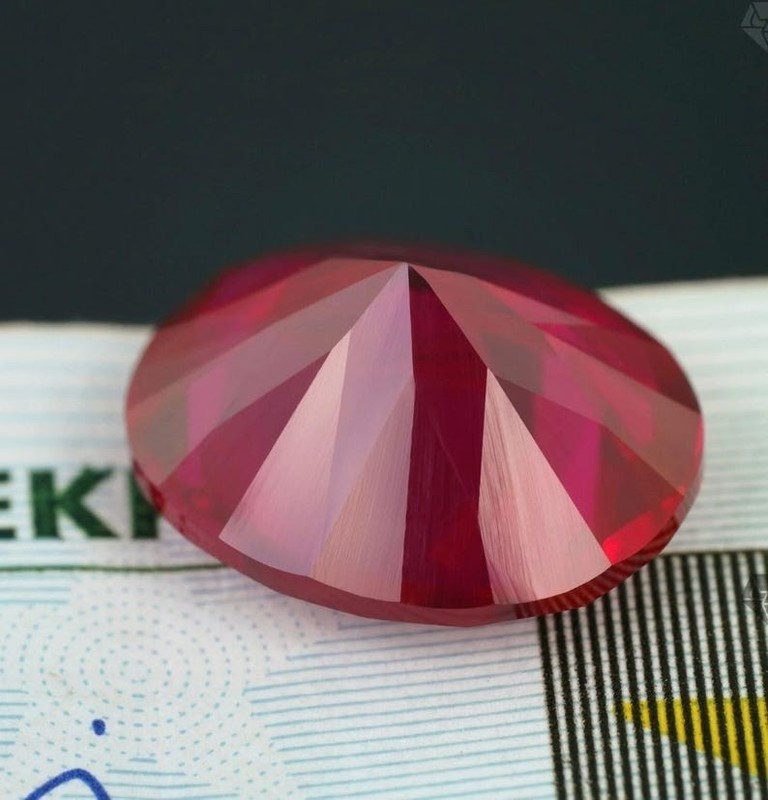 AAA 5Pcs Natural Burmish Red Ruby Oval Cut Certified Gemstone 10X14 MM gallery