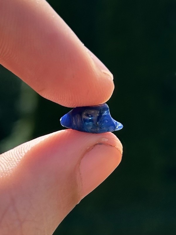 Blue Sapphire Facet Rough 3.65 Ct Unheated Thailand gallery