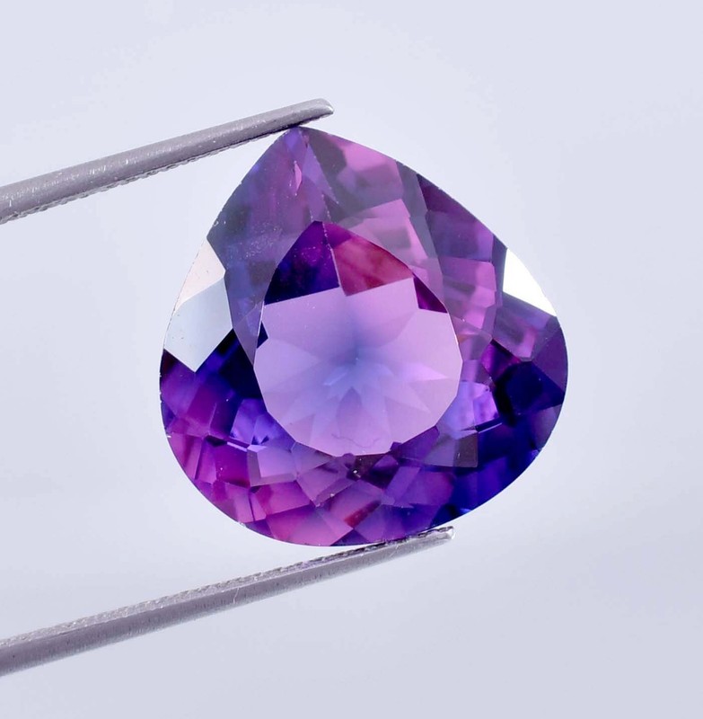 Flawless Natural 11 x 11 Java Plum Sapphire Gemstone (GIT) Certified)