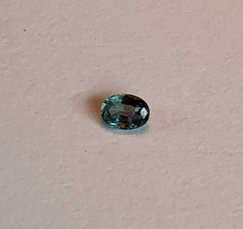 Andy’s Gem Garage Sale – Natural Alexandrite – .11ct Oval June Birthday Special