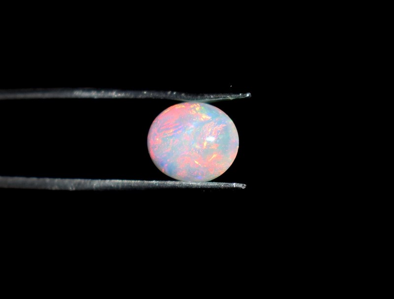 Naturel Ethiopian Welo Fire Opal Cabochon Loose Gemstone 8×10 mm