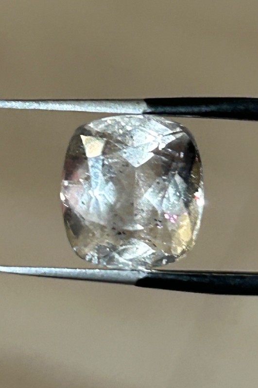 PFS-1 Pink Fire Quartz 3.95ct 10x9x6mm Brazil one mine worldwide gallery