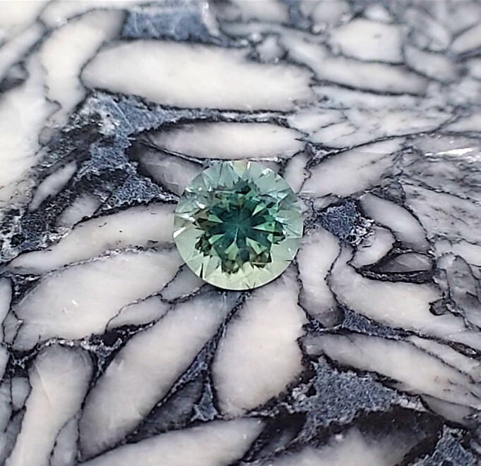 Montana Missouri River Sapphire, .96 cts., Eldorado Bar, Helena Montana, #ms96