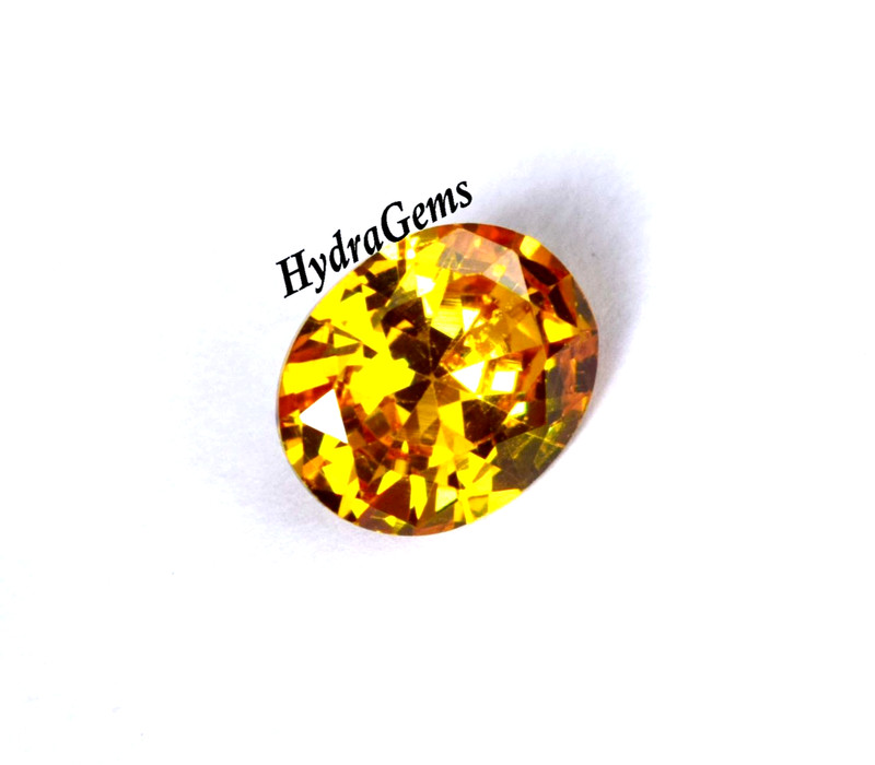 Certified 6 Ct Yellow Sapphire Oval Cut Natural Loose Gemstone Sparkling Stone gallery