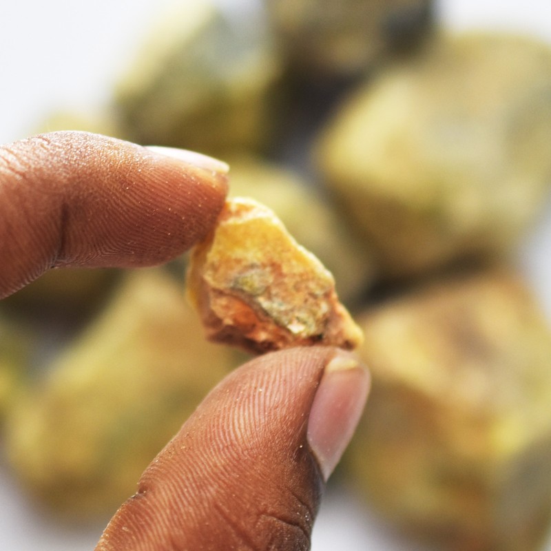510 Ct CERTIFIED Natural Green Peridot Uncut Rough Uncut Gemstone Free Gift gallery