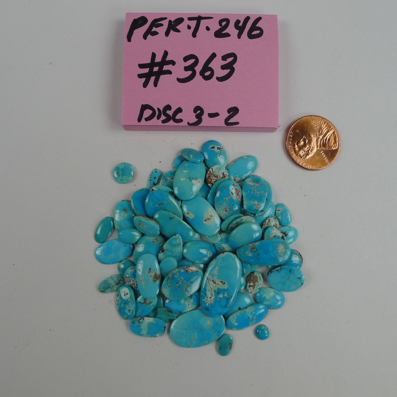 Persian Turquoise 100% Natural 71 Oval & Round Cabochon 100 TCW