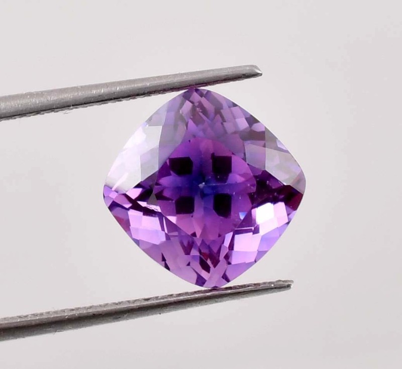 AAA Flawless Natural Bi-Color Java Plum Sapphire GIT Certified Gemstone All Size gallery