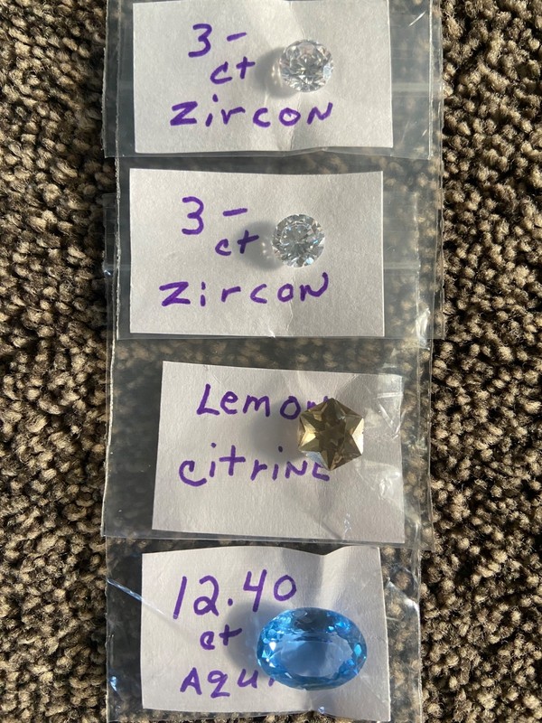 Loose mixed gemstone lot estate find
