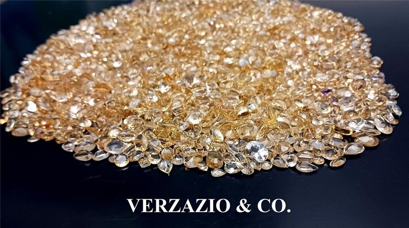 500+ CARAT CITRINE GEM LOOSE GEMSTONE ACCENT SMALL SIZES MIX MIXED GEMSTONE LOT