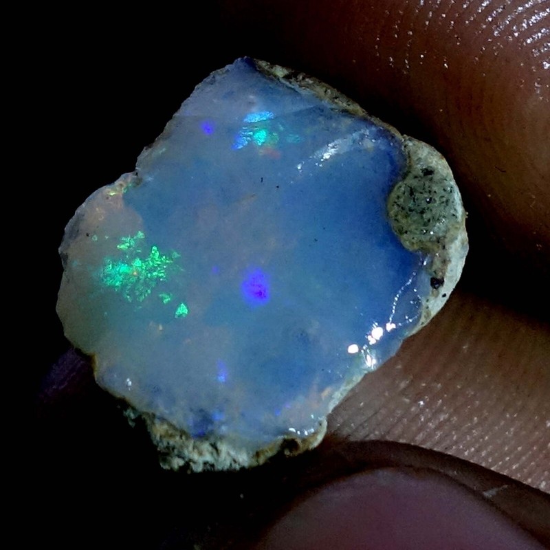 07.50 Cts Natural AAA+ Quality Ethiopian Welo Fire Opal Raw Gemstone USA DEALER