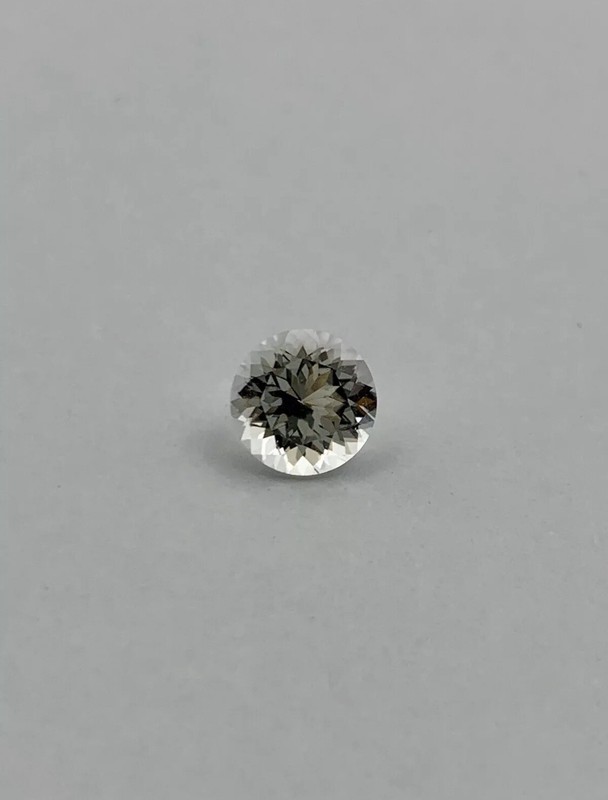 Authetic 4mm Round cut faceted NY Herkimer Diamond Quartz Jewels .20ct each gallery