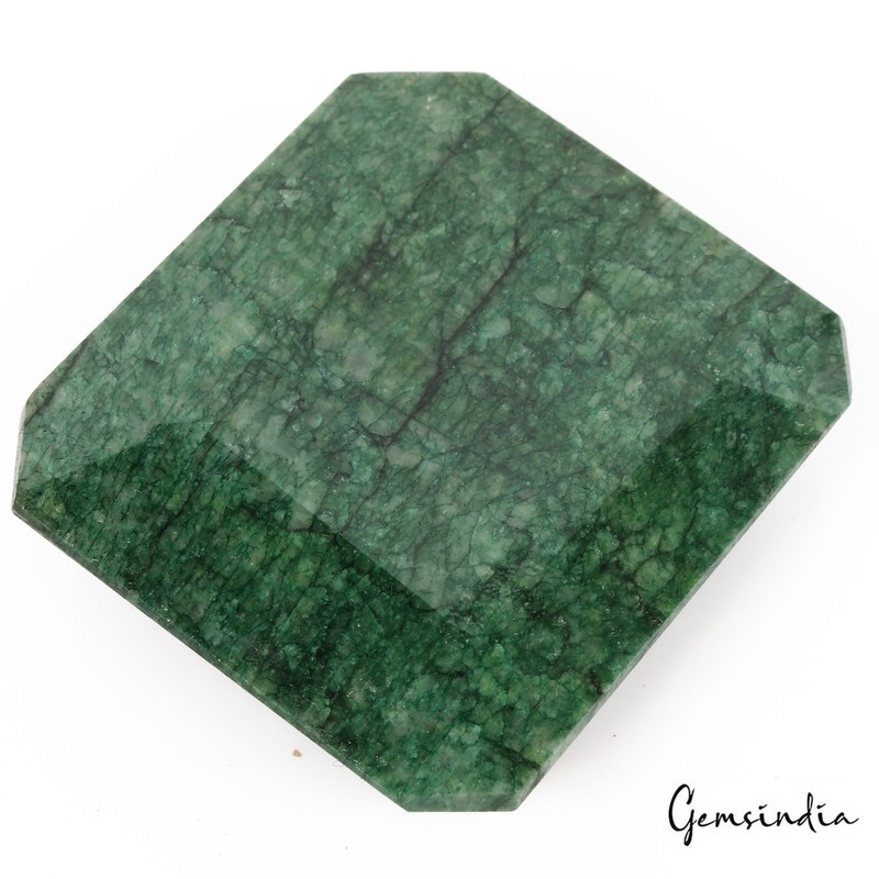 730 Cts Natural Brazilian Green Emerald Octagon Cut Earth Mined Loose Huge Gems gallery