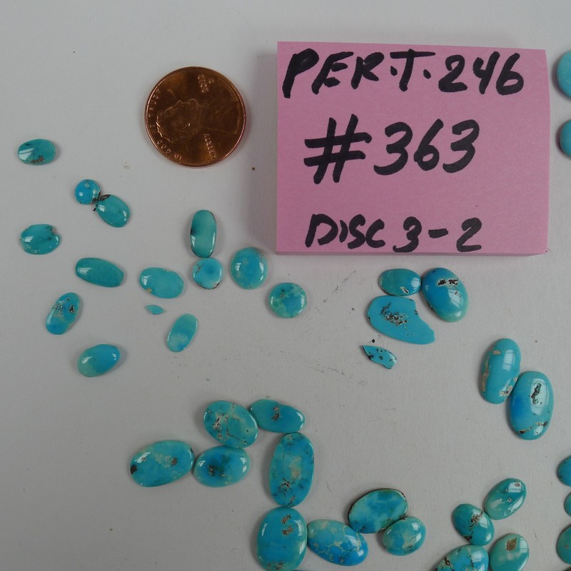 Persian Turquoise 100% Natural 71 Oval & Round Cabochon 100 TCW gallery
